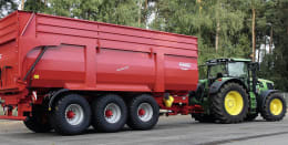 Produktbild: Krampe Wannenkipper Tridem Big Body 800 Nutzlast 22,9 t, Transportvolumen 26,9 m³