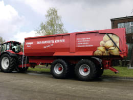 Produktbild: Krampe Wannenkipper Tandem Big Body 740 Nutzlast 17,1 t, Transportvolumen 25,3 m³