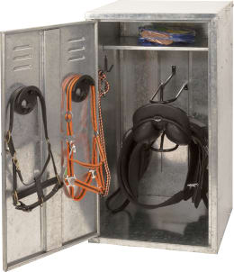 Produktbild: KERBL Sattelschrank 60 x 106 x 60 cm, Stahlblech verzinkt, 32707