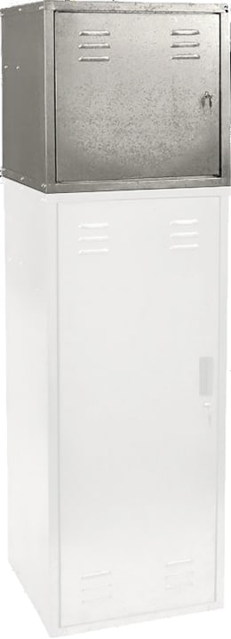 Produktbild: KERBL Sattelschrankaufsatz 60 x 60 x 60 cm Stahlblech verzinkt