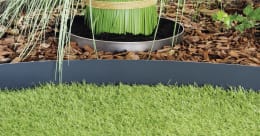 Produktbild: bellissa Rasenkante Spina 2er-Set Stahlblech 103 x 16 cm