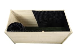 Produktbild: bellissa Noppenfolie für Hochbeete schwarz 0,8 x 6,5 m