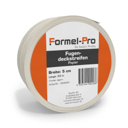 Produktbild: Formel-Pro Fugendeckstreifen Papier 5 cm x 23 m