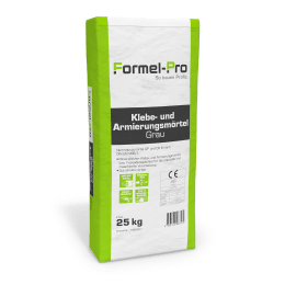 Produktbild: Formel-Pro Klebe- und Armierungsmörtel grau 25kg