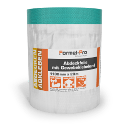 Produktbild: Formel-Pro Abdeckfolie mit Gewebeklebeband