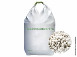 Produktbild: Kalkammonsalpeter 27 1.000 kg BigBag Granulat (Abnahme pro LKW-Ladung = 24t)