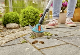 Lifestyle: GARDENA VK-Set 3 CS Unkrautha.16cm+3in1 Fugenrei.+CS-Holzstiel 130cm
