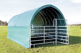 Lifestyle: Growi® Weidezelt 3,60 x 3,25 x 7,20 m für Pferde, mit 7 Panels, 990407