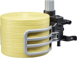 Produktbild: Bruder® Ballenzange für Traktoren mit Frontlader, Teleskoplader, Schäffer Hoflader, CAT® Kompaktgelenklader 1:16