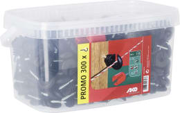 Produktbild: Ako Ringisolator 300 St. Holzgewinde, mit Einschraubhilfe, für Draht, Litze, Seil, Band 10 mm, 44314/3003E