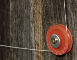 Produktbild: KERBL Umlenkrolle für automatische Hühnerklappe, Türöffner für Geflügelställe, 4 St.