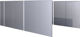 Produktbild: KGT Seitenelement AVB klein silber, metallic