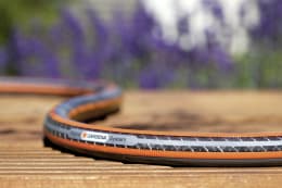 Set: GARDENA Gartenschlauch Comfort HighFLEX Set mit Hahn-/Schlauchverbinder, Wasserstop