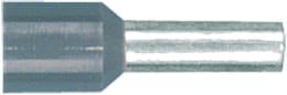 Produktbild: Herth + Buss Kabelendhülse 4,0 mm², grau, teilisoliert, 50 252 175/50