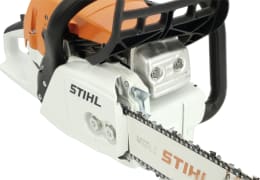 Produktbild: STIHL Benzin-Kettensäge MS 271 in Orange-Weiß mit Führungsschiene und Sägekette
