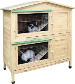 Produktbild: KERBL Kaninchenstall Appartement 118 x 61 x 130 cm
