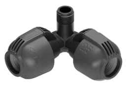 Produktbild: GARDENA Sprinklersystem Winkelstück Quick&Easy 25 mm x 1/2 AG