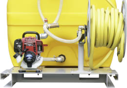 Produktbild: Cemo Bewässerungsanlage BWS 130-PE PE-Fass, Benzinpumpe, Schlauchhaspel