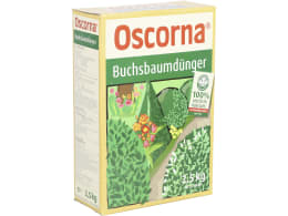 Produktbild: Oscorna® Buchsbaumdünger organischer NPK 6+4+0.5 2,5 kg Karton