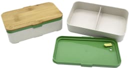 Produktbild: BayWa Brotbox, 19 x 13 x 11 cm, für eine komplette Mahlzeit, spülmaschinengeeignet