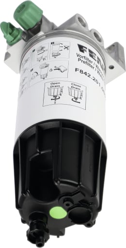 Produktbild: Fendt Kraftstoffvorfilter ohne Heizung für Traktor Vario 300, 500, 700, 800, 900