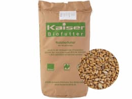Produktbild: Kaiser Bio-Weizen A (anerkannte Ware) naturbelassener Futterweizen in Bio-Qualität