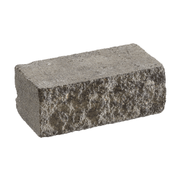 Produktbild: casafino Gartenmauer Beton Bruchsteinmauer graugranit-nuanciert, Endelement, 30 x 15 x 12 cm