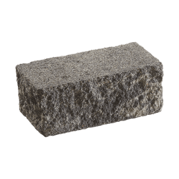 Produktbild: casafino Gartenmauer Beton Bruchsteinmauer graugranit-nuanciert, Endelement-Abdeckstein, 30 x 15 x 12 cm