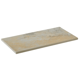 Produktbild: casafino Keramik Terrassenplatte Juno in Steinoptik, beige-grau, 80 x 40 cm