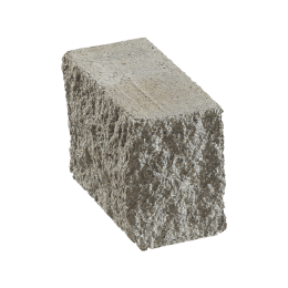Produktbild: casafino Gartenmauer Beton Domizilmauer hellgrau Endstein klein 10 x 20 x 14 cm