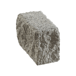 Produktbild: casafino Gartenmauer Beton Domizilmauer hellgrau Abdeckendstein klein 10 x 20 x 14 cm