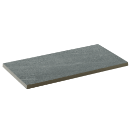 Produktbild: casafino GaLa Keramik PLUS Terrassenplatte Serie Stein, grauschwarz nuanciert, 80 x 40 x 3 cm
