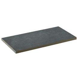 Produktbild: casafino GaLa Keramik PLUS Terrassenplatte Serie Stein, anthrazitschwarz-nuanciert, 80 x 40 x 3 cm