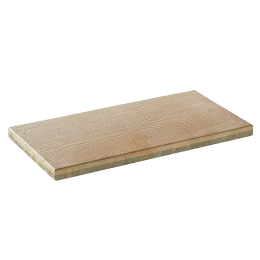 Produktbild: casafino Terrassenplatte Beton Organik, braun 80 x 40 x 4,2 cm