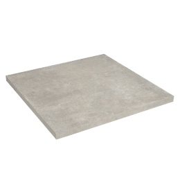Produktbild: casafino Keramik PLUS Terrassenplatte Serie Betonoptik, braungrau, 60 x 60 x 3 cm