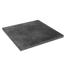 Produktbild: casafino GaLa Keramik PLUS Terrassenplatte Serie Betonoptik, dunkelgrau, 60/80 x 60/80 x 3 cm