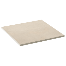 Produktbild: casafino Keramik Terrassenplatte Serie Beton, sand 60/80 x 60/80 x 2 cm