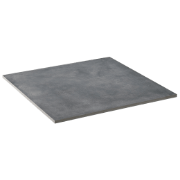 Produktbild: casafino Keramik Terrassenplatte Serie Beton, dunkelgrau 60/80 x 60/80 x 2 cm