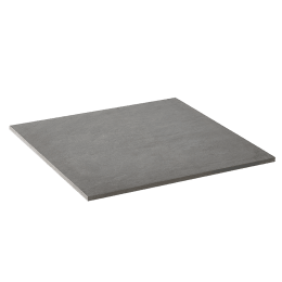 Produktbild: casafino GaLa Keramik PLUS Terrassenplatte Serie Betonoptik, Sichtbeton mittelgrau, 80 x 80 x 3 cm