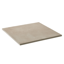 Produktbild: casafino GaLa Keramik PLUS Terrassenplatte Serie Betonoptik, sand, 60/80 x 60/80 x 3 cm