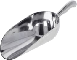 Produktbild: KERBL Futterschaufel 900 g rund, Aluminium, 29796