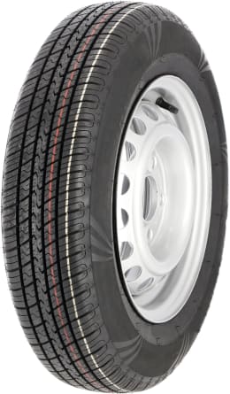 Produktbild: Komplettrad 155/80 R 13 XL 84N PKW Anhängerreifen TL 4.50 x 13 5/67/112 ET +30