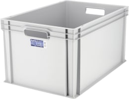 Produktbild: ALUTEC Obstkiste 64 l geschlossen, lebensmittelecht B x H x T: 600 x 320 x 400 mm