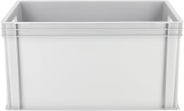 Produktbild: ALUTEC Obstkiste 64 l geschlossen, lebensmittelecht B x H x T: 600 x 320 x 400 mm