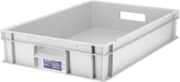 Produktbild: ALUTEC Obstkiste 24 l geschlossen, lebensmittelecht B x H x T: 600 x 120 x 400 mm