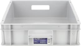 Produktbild: ALUTEC Obstkiste 24 l geschlossen, lebensmittelecht B x H x T: 600 x 120 x 400 mm