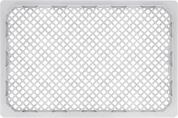 Produktbild: ALUTEC Obstkiste 24 l durchbrochen, lebensmittelecht B x H x T: 600 x 120 x 400 mm