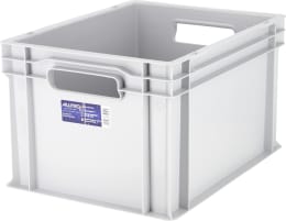 Produktbild: ALUTEC Obstkiste 23 l geschlossen, lebensmittelecht B x H x T: 400 x 235 x 300 mm