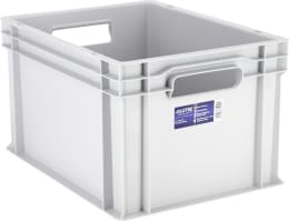 Produktbild: ALUTEC Obstkiste 23 l geschlossen, lebensmittelecht B x H x T: 400 x 235 x 300 mm