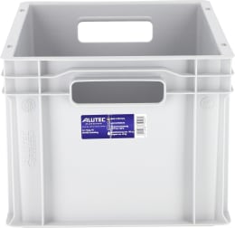 Produktbild: ALUTEC Obstkiste 23 l geschlossen, lebensmittelecht B x H x T: 400 x 235 x 300 mm